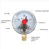 Magnetically Assisted Electric Contact Pressure Gauge